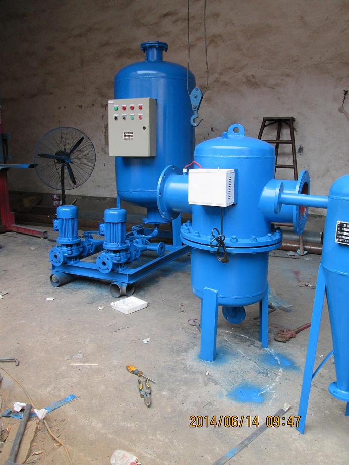 唐山瑞丰建设集团订购的定压装置和全程水处理器