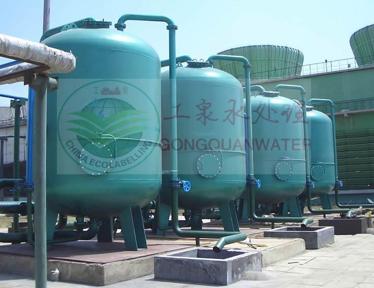 河南郑州石英砂过滤器安装案例